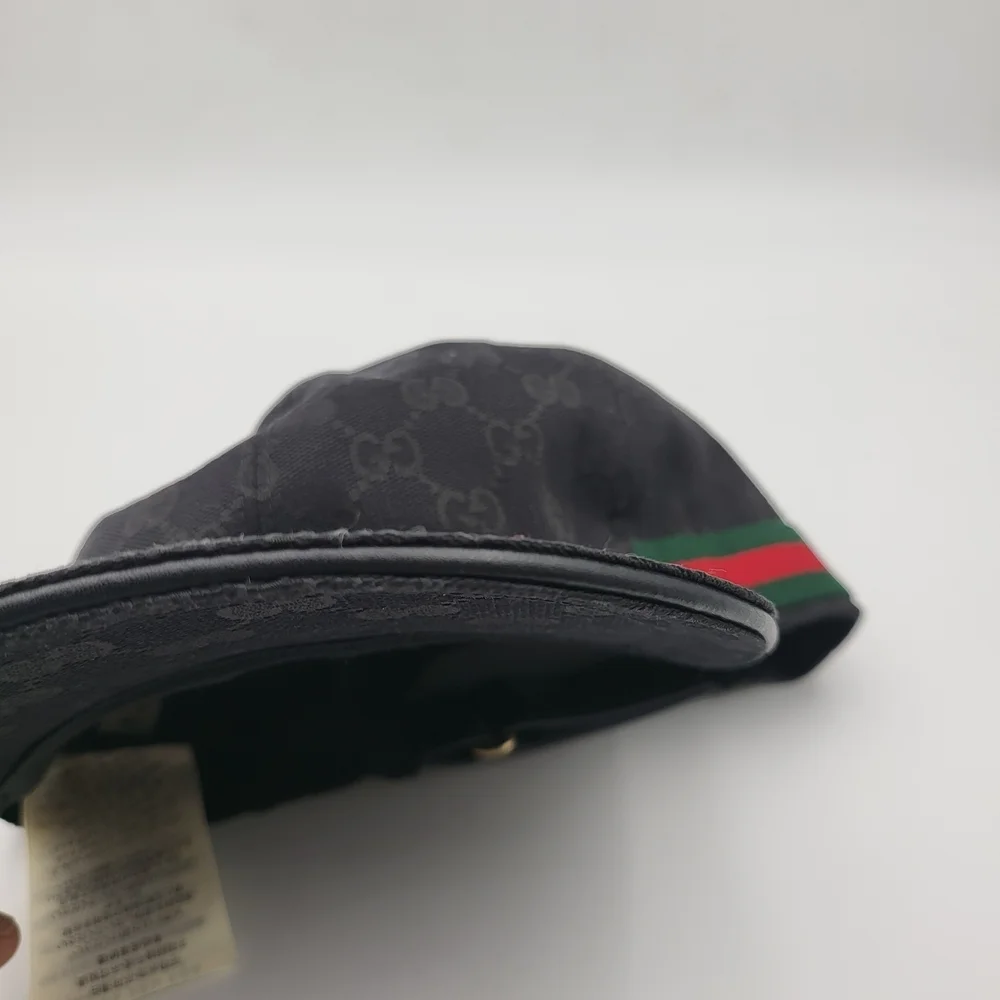 Gucci GG Canvas Hat with Web Sherry Line. Authentic..